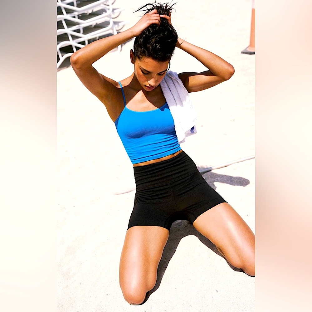 Free People Good Karma Running Shorts // EUC // FP Movement // Biker Shorts - Picture 12 of 12